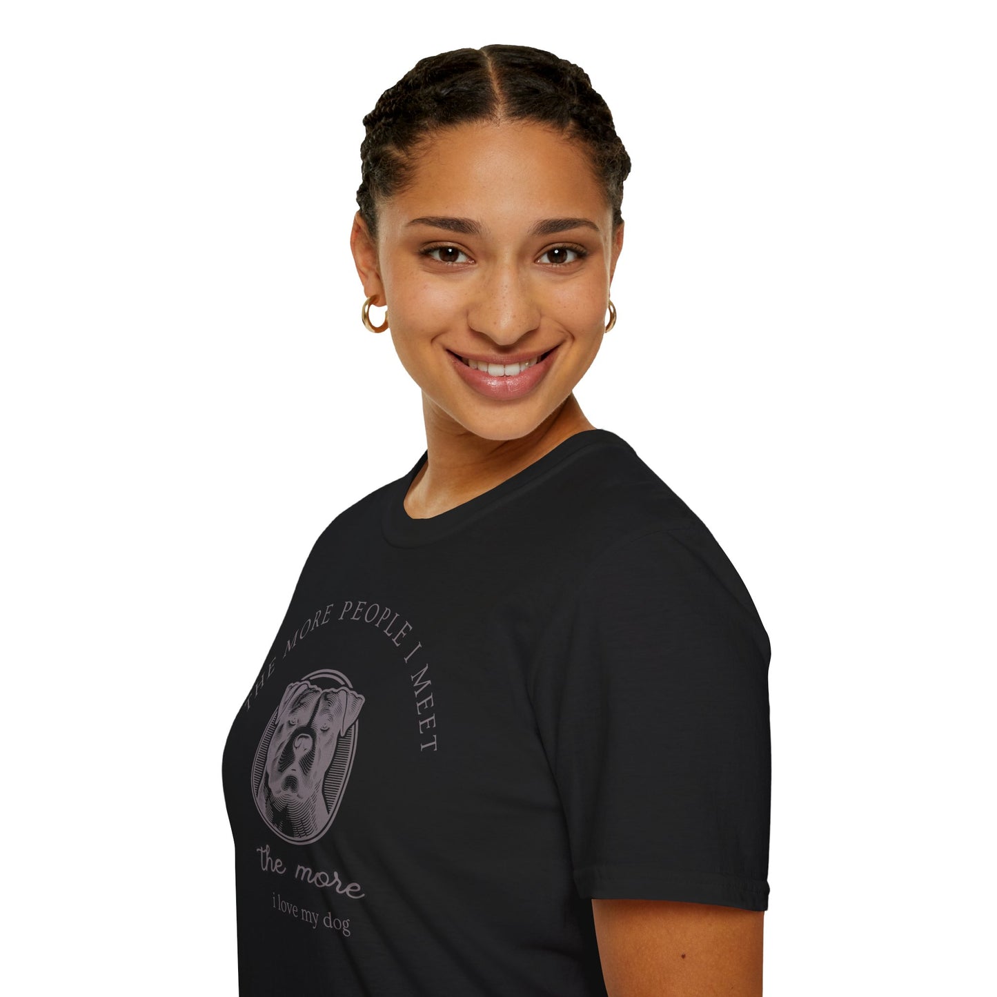 More People I Meet the More I Love My Dog T-Shirt