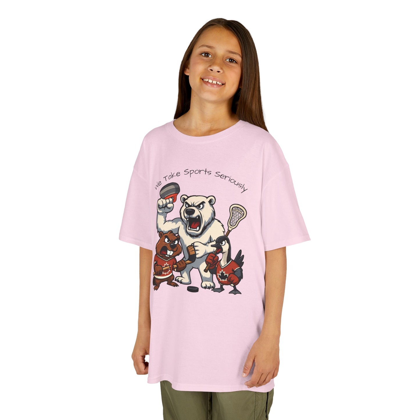 Youth's Sporty Canadian Animal T-Shirt