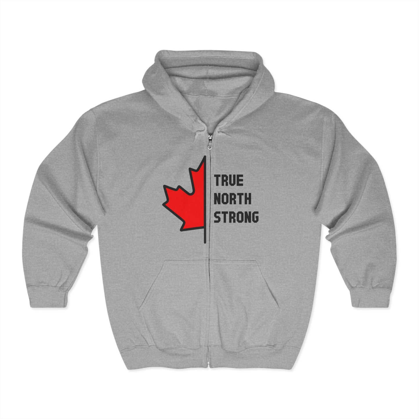 True North Strong Heavy Blend Zip Hoodie
