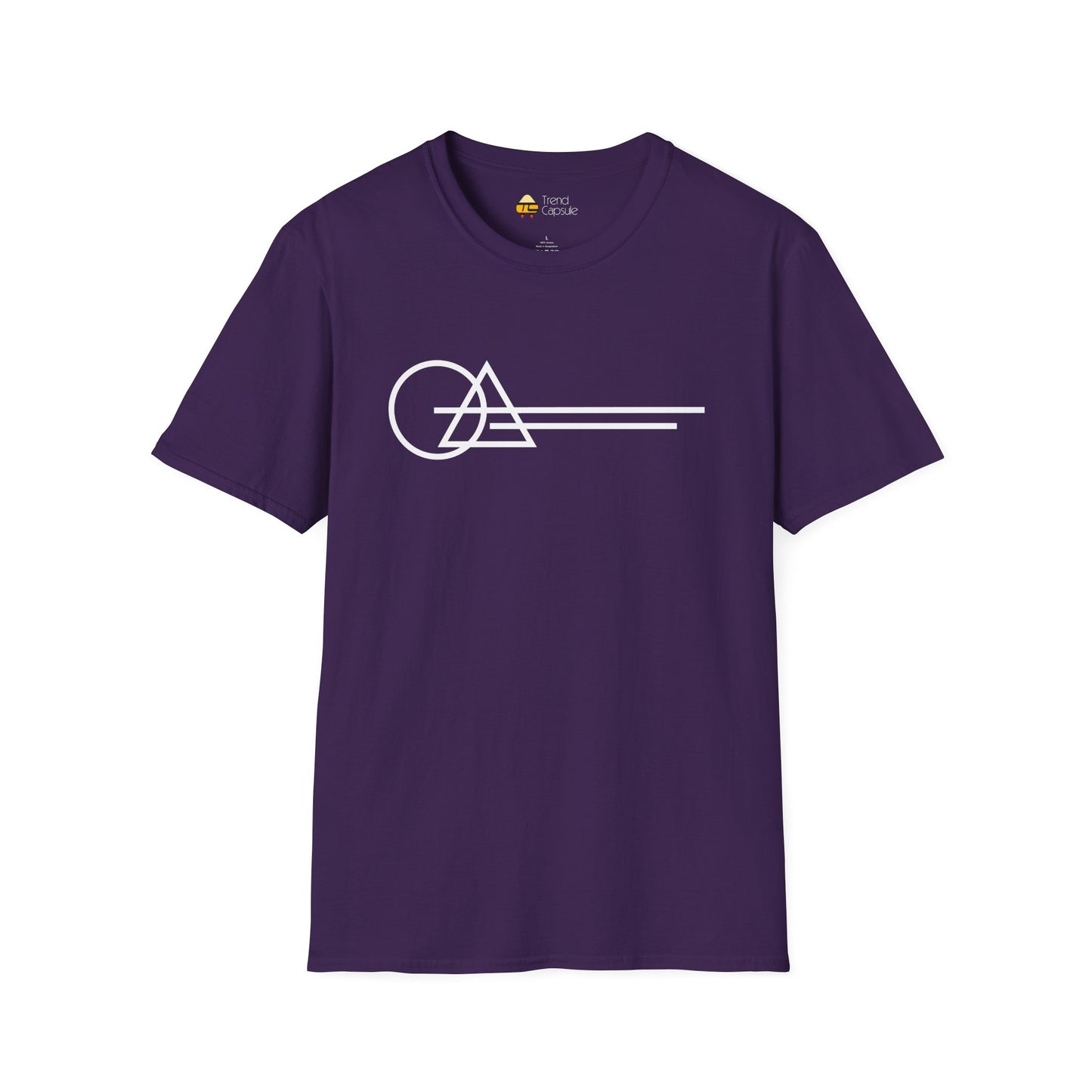 Minimalist Geometric Softstyle T-Shirt