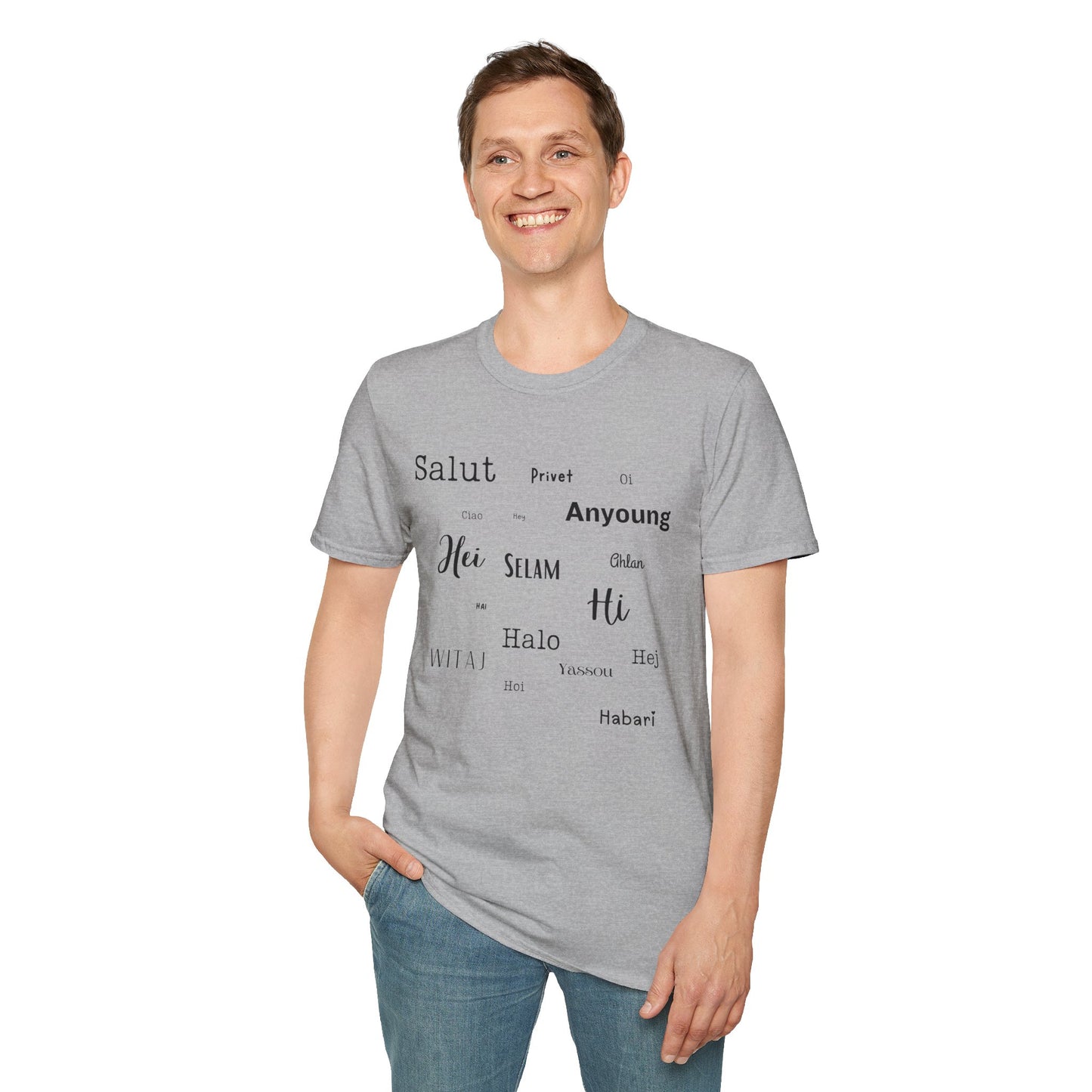 Multi-Language Greetings Softstyle T-Shirt