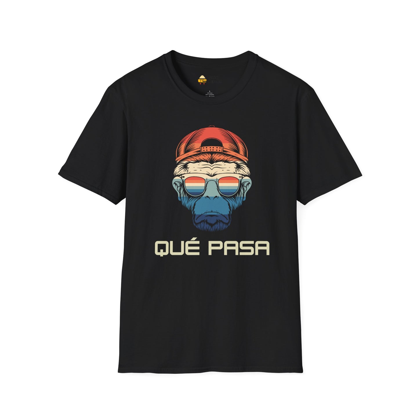 Qué Pasa Gorilla Graphic T-Shirt