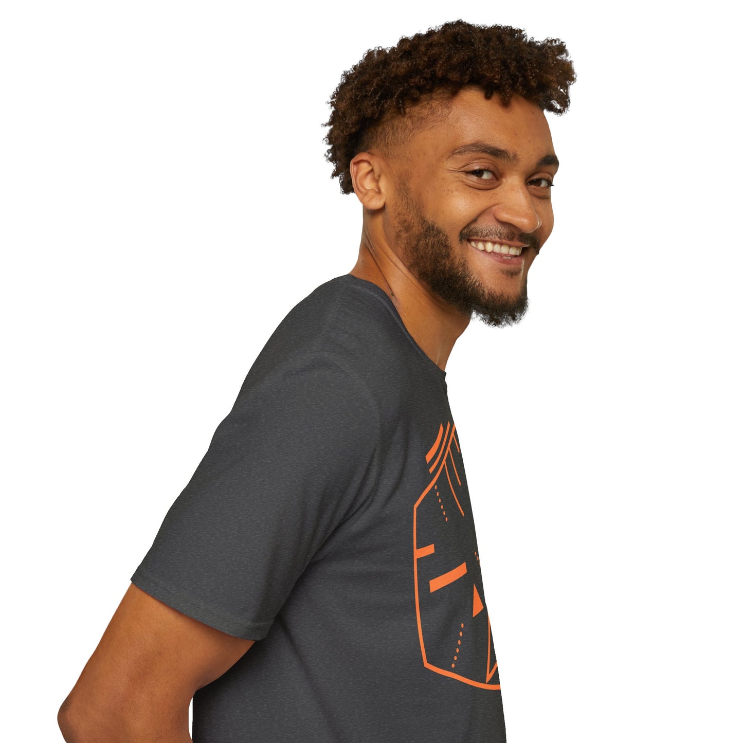 Trendy Geometric Softstyle T-Shirt