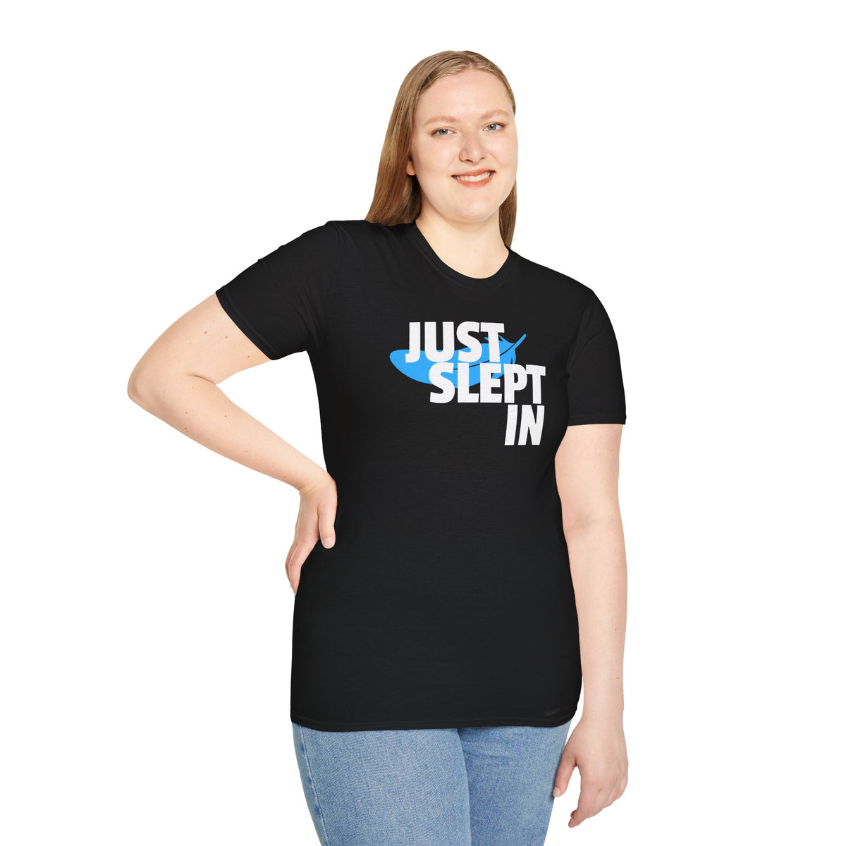 Just Slept In Casual Graphic T-Shirt