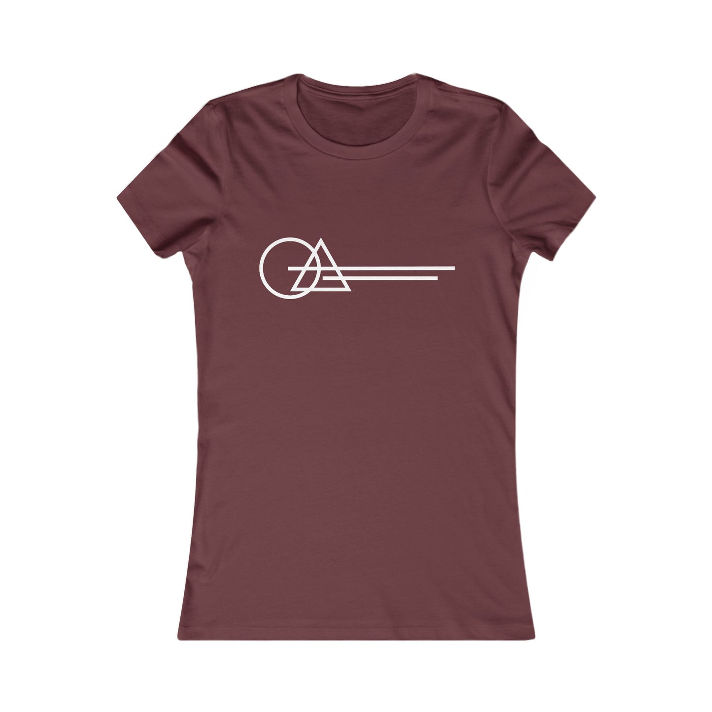 Women's Favourite Minimalistic Graphic T-Shirt