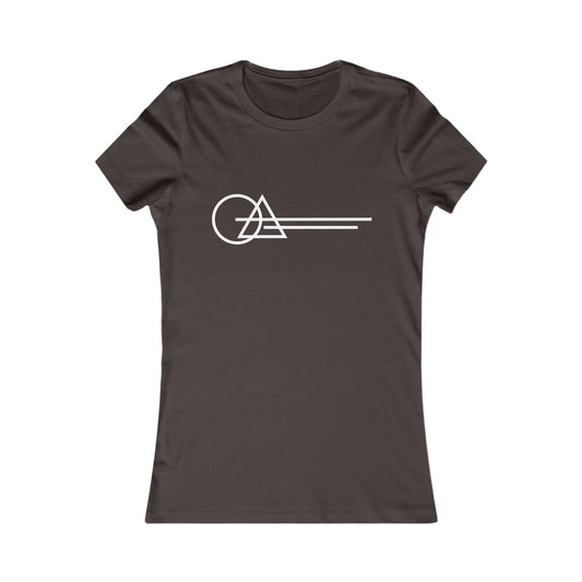 Women's Favourite Minimalistic Graphic T-Shirt