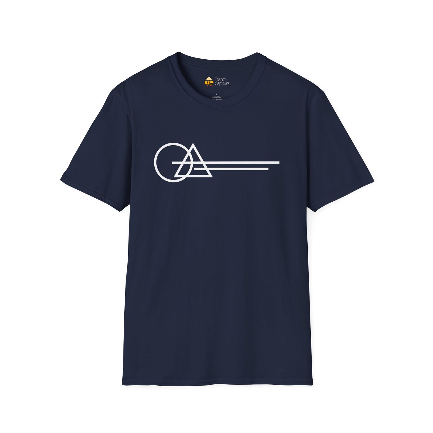 Minimalist Geometric Softstyle T-Shirt
