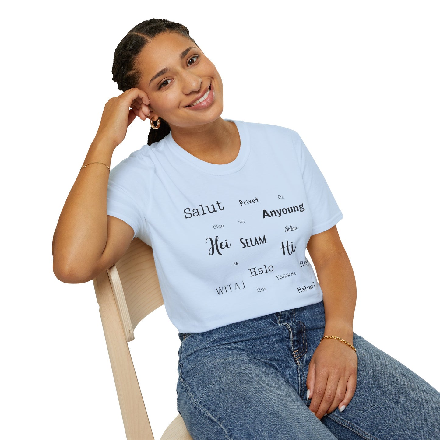 Multi-Language Greetings Softstyle T-Shirt
