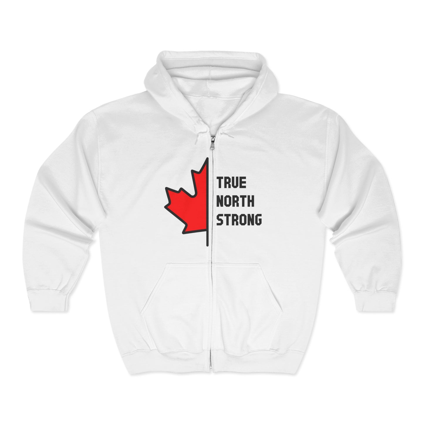 True North Strong Heavy Blend Zip Hoodie