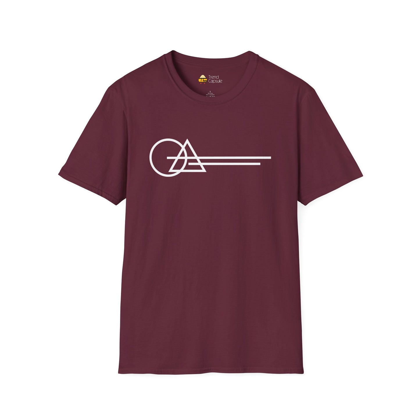 Minimalist Geometric Softstyle T-Shirt