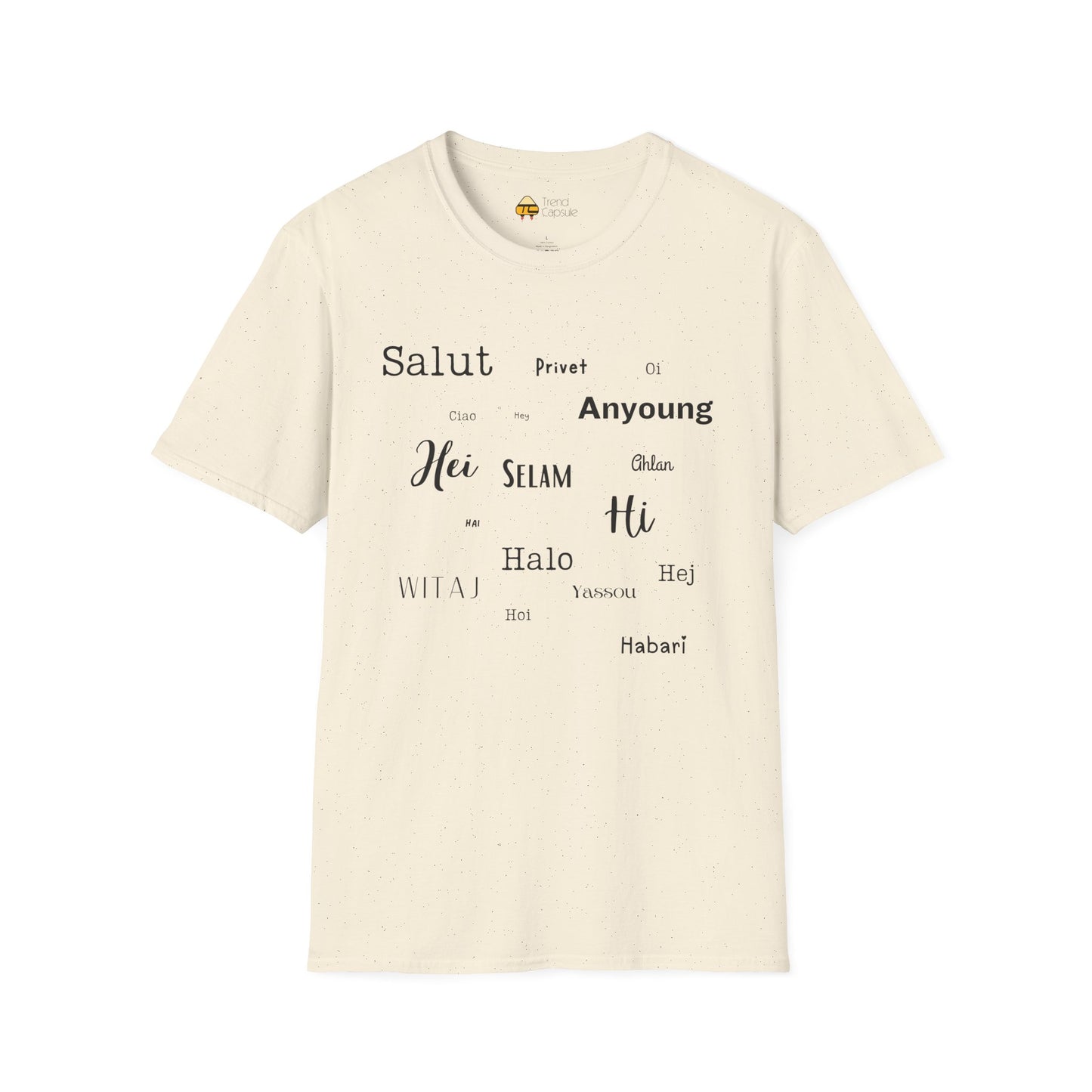 Multi-Language Greetings Softstyle T-Shirt