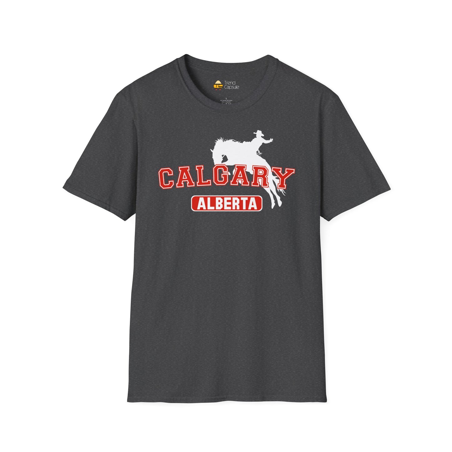 Calgary Alberta Varsity Softstyle T-Shirt