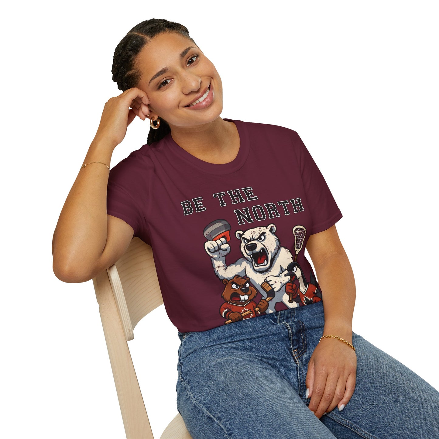 Be the North Canadian Wildlife Sports T-Shirt