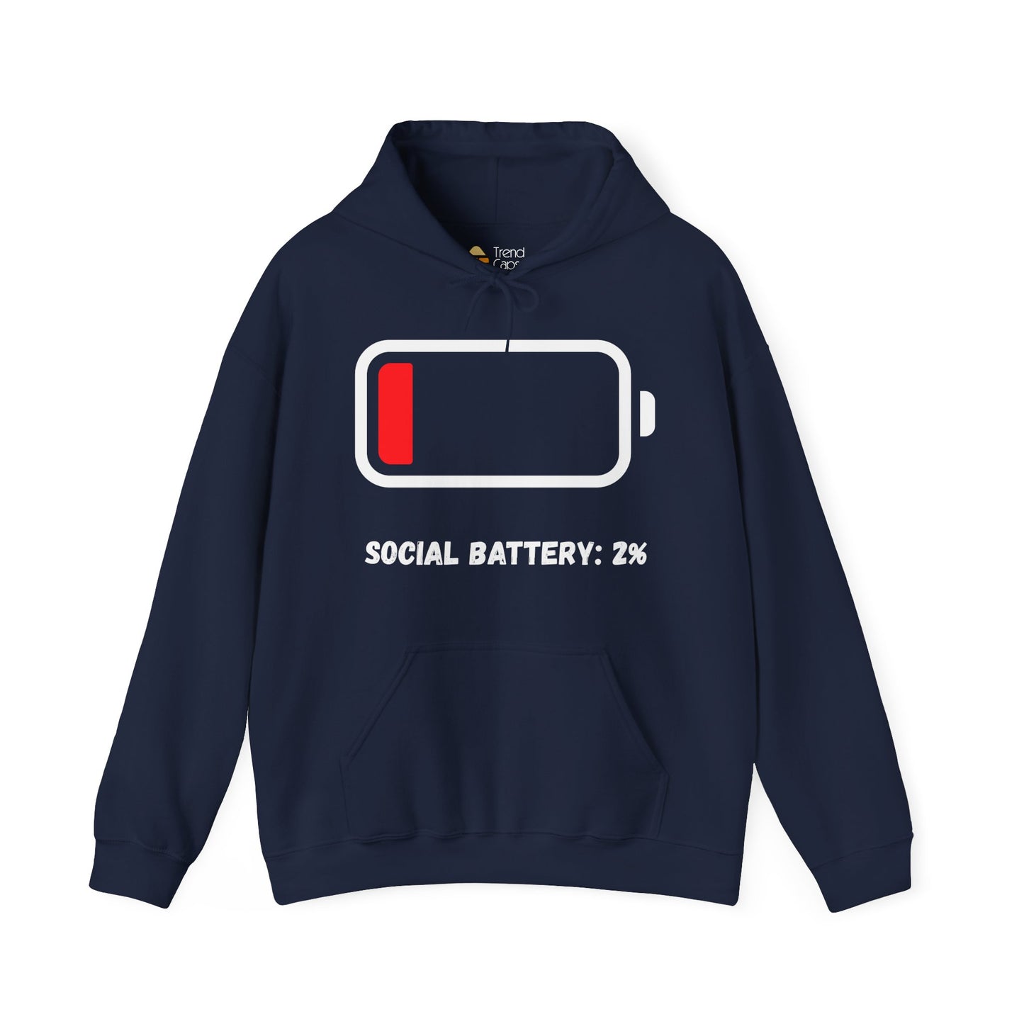 Introvert - Social Battery: 2% Hoodie