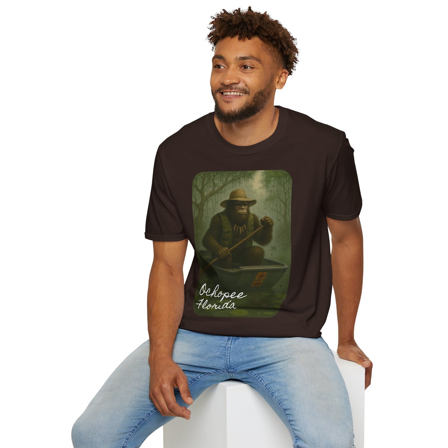 Bigfoot Skunk Ape Swamp Tours T-Shirt