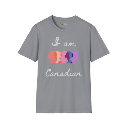 I Am Canadian Diversity Softstyle T-Shirt