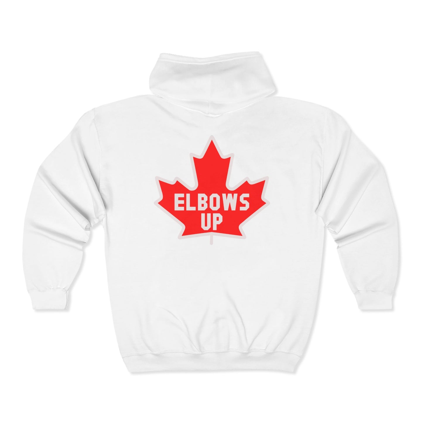 Canada Elbows Up Heavy Blend Zip Hoodie