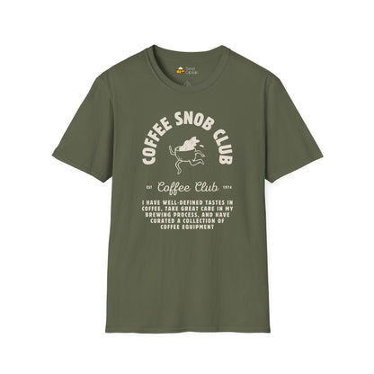 Coffee Snob Club Softstyle T-Shirt