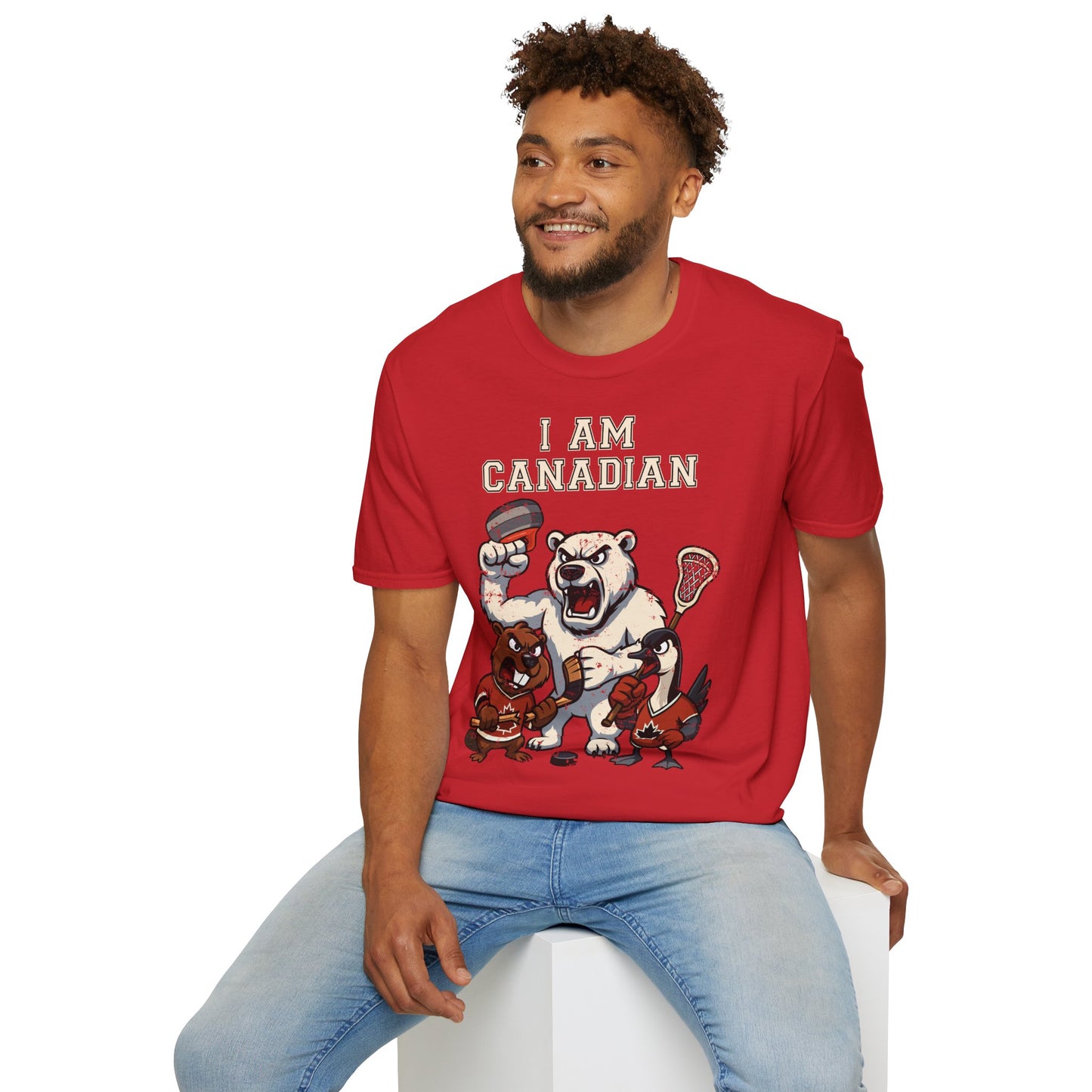 Vintage Canadian Animal Sports T-Shirt