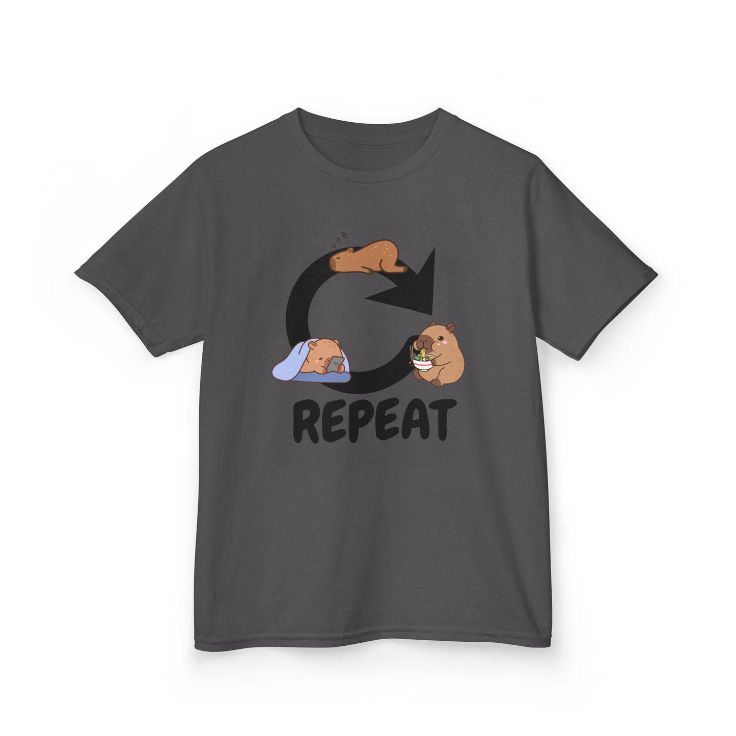 Youth's Funny Capybara T-Shirt