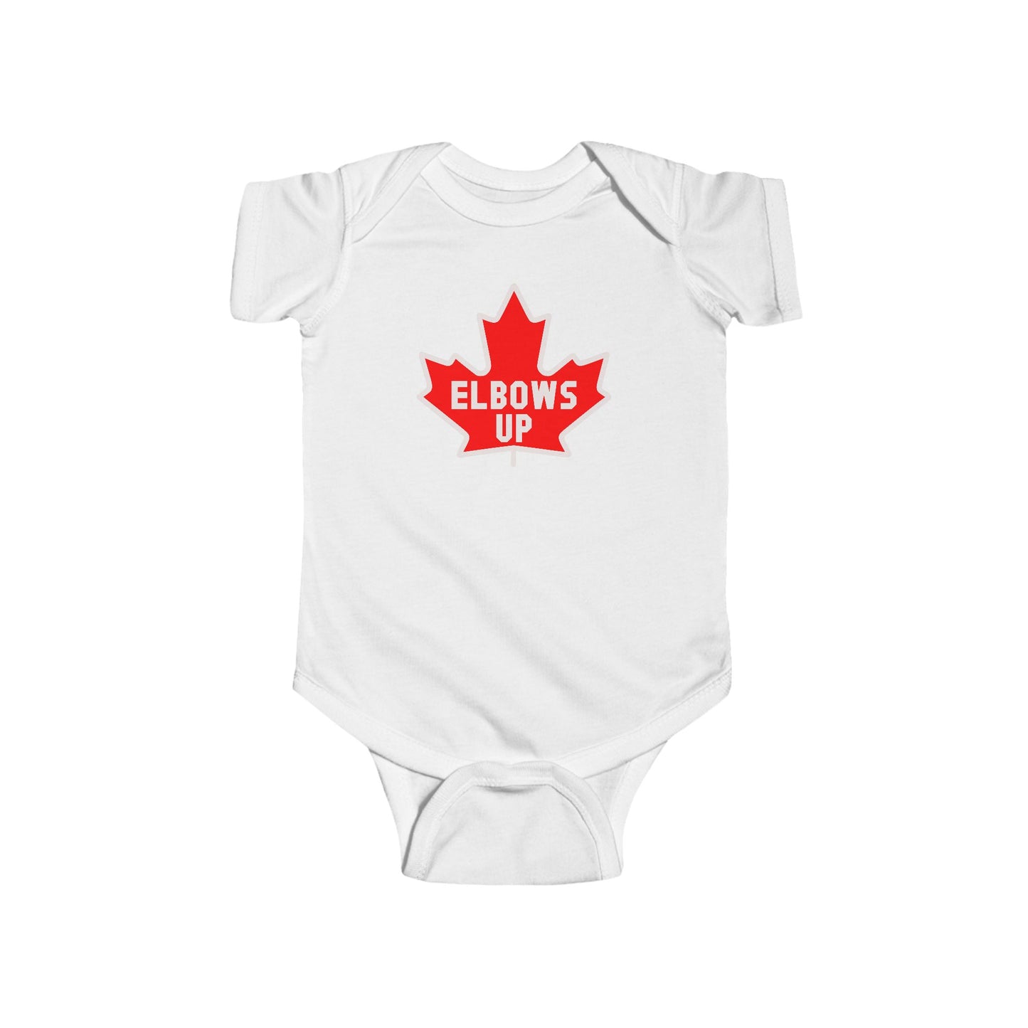 Canada Elbows Up Infant Bodysuit Tee