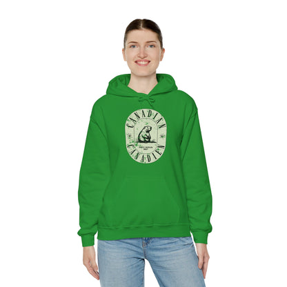 Vintage Canadian Beaver Heritage Hoodie