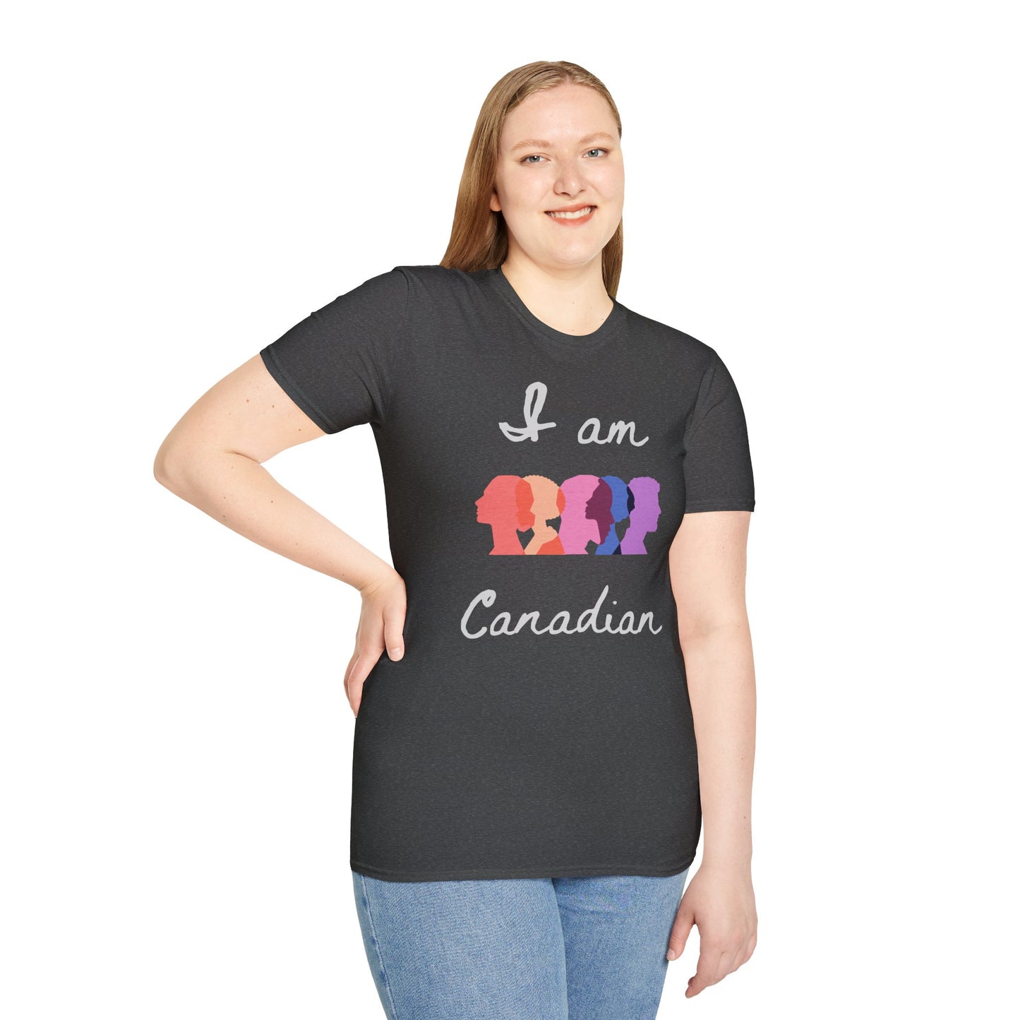 I Am Canadian Diversity Softstyle T-Shirt
