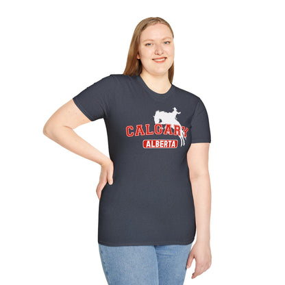 Calgary Alberta Varsity Softstyle T-Shirt
