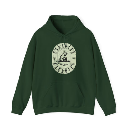 Vintage Canadian Beaver Heritage Hoodie