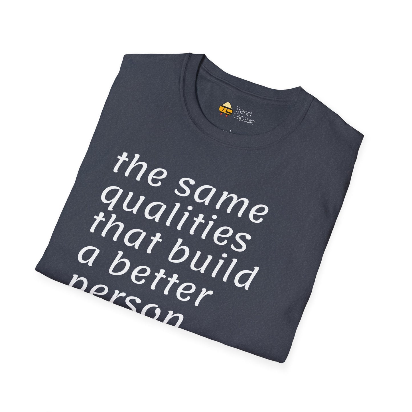 Inspirational Better Person & Athlete Softstyle T-Shirt