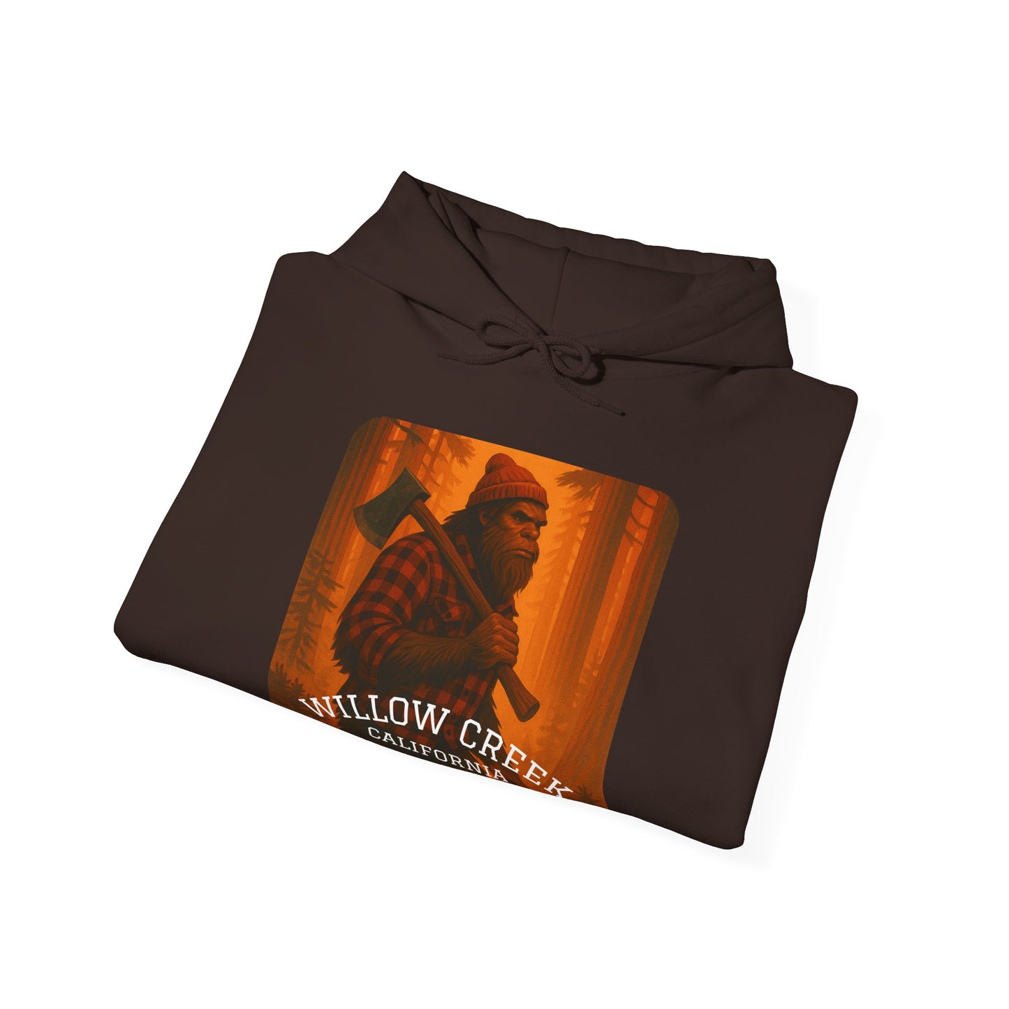 Bigfoot Lumberjack Willow Creek Edition Heavy Hoodie
