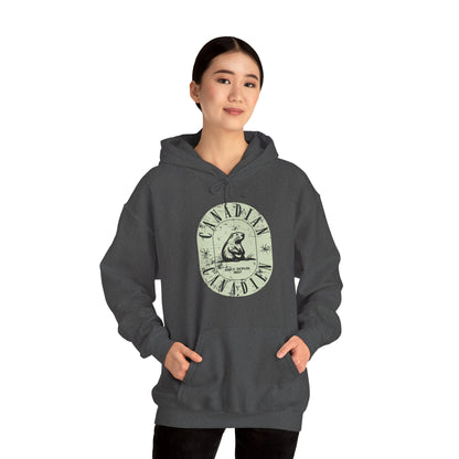 Vintage Canadian Beaver Heritage Hoodie