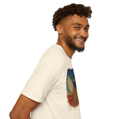 Desert Snowboarder Cosmic Spray-paint Softstyle T-Shirt