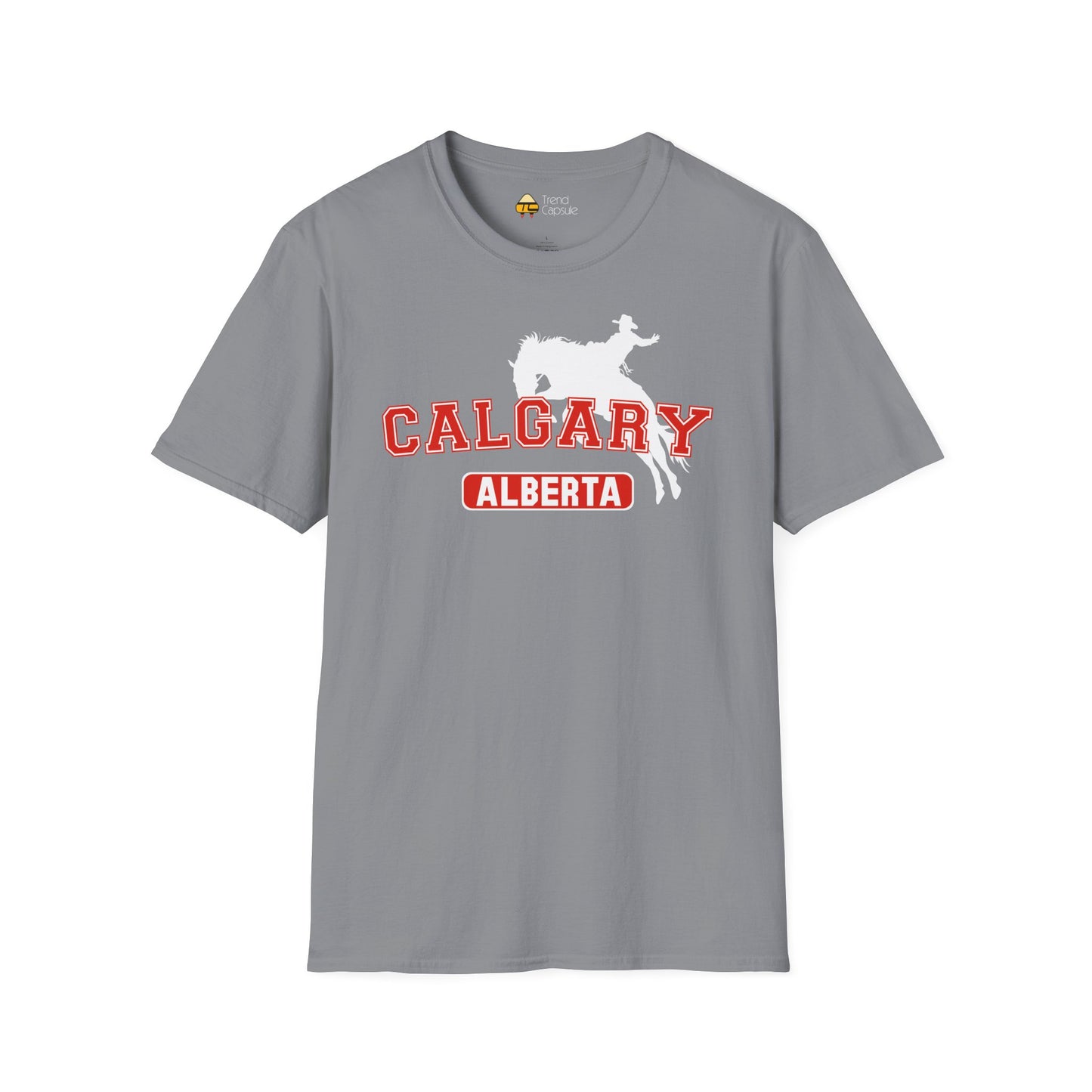 Calgary Alberta Varsity Softstyle T-Shirt