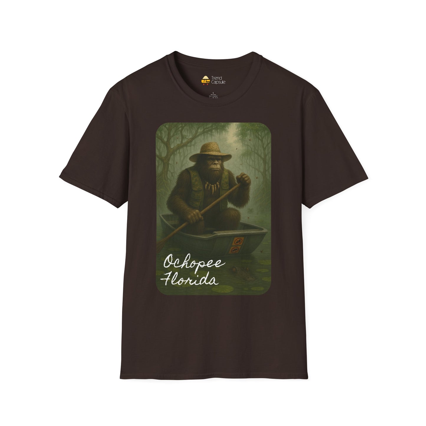 Bigfoot Skunk Ape Swamp Tours T-Shirt