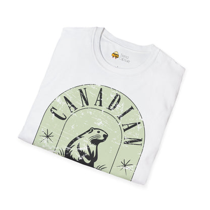 Vintage Canadian Beaver Softstyle T-Shirt