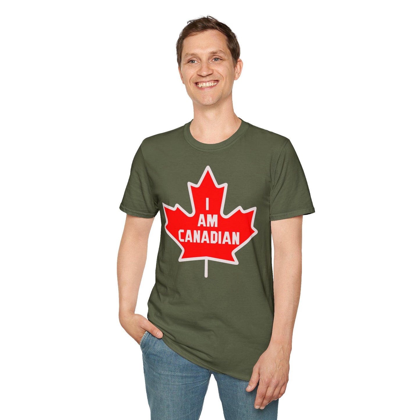 I Am Canadian Softstyle T-Shirt