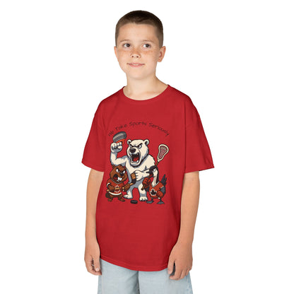 Youth's Sporty Canadian Animal T-Shirt