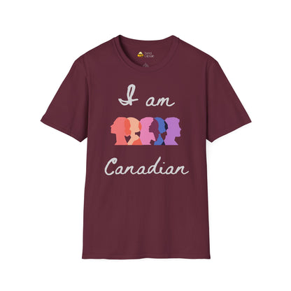 I Am Canadian Diversity Softstyle T-Shirt