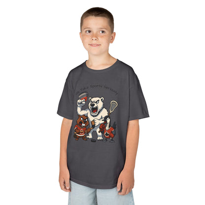 Youth's Sporty Canadian Animal T-Shirt