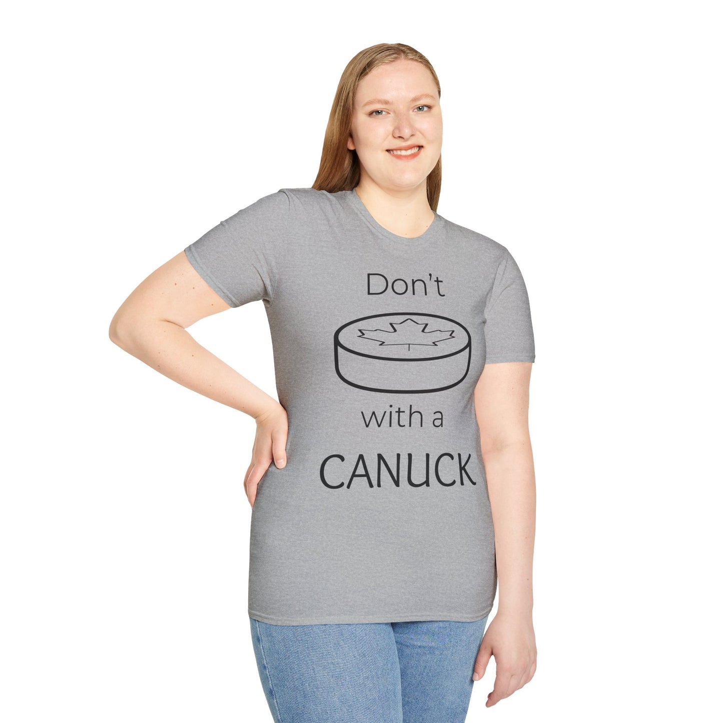 Don't Puck with a Canuck Softstyle T-Shirt