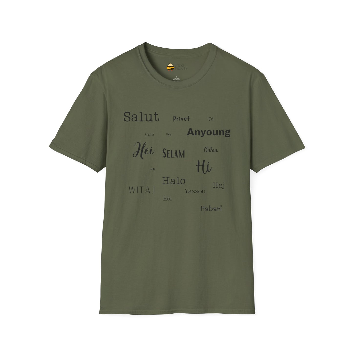 Multi-Language Greetings Softstyle T-Shirt