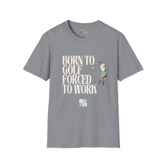 Women's 'Born to Golf' Softstyle T-Shirt