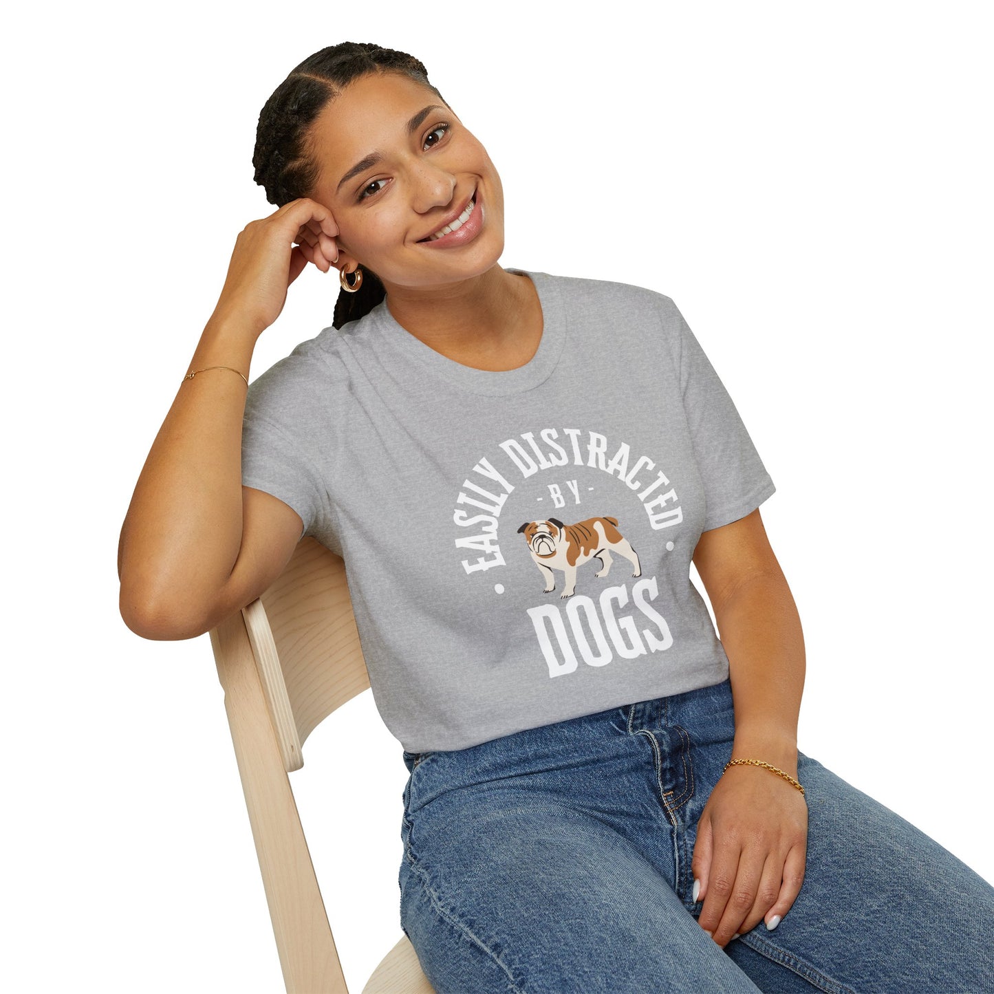 Easily Distracted by Dogs T-Shirt