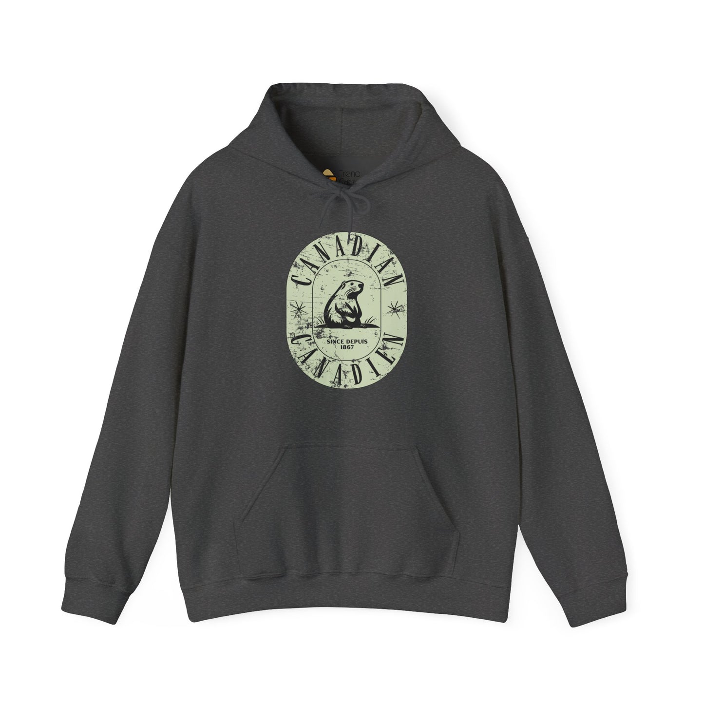 Vintage Canadian Beaver Heritage Hoodie