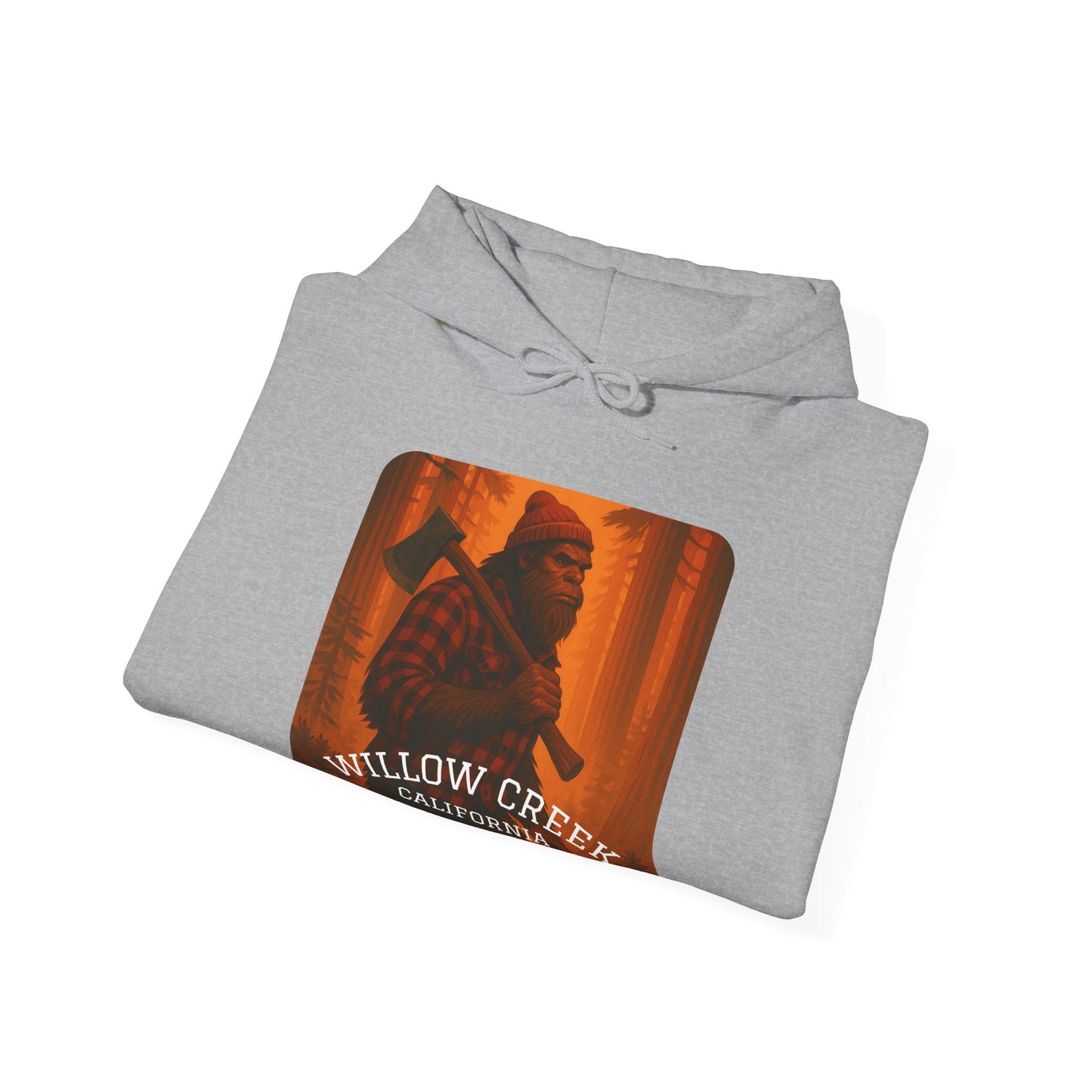Bigfoot Lumberjack Willow Creek Edition Heavy Hoodie
