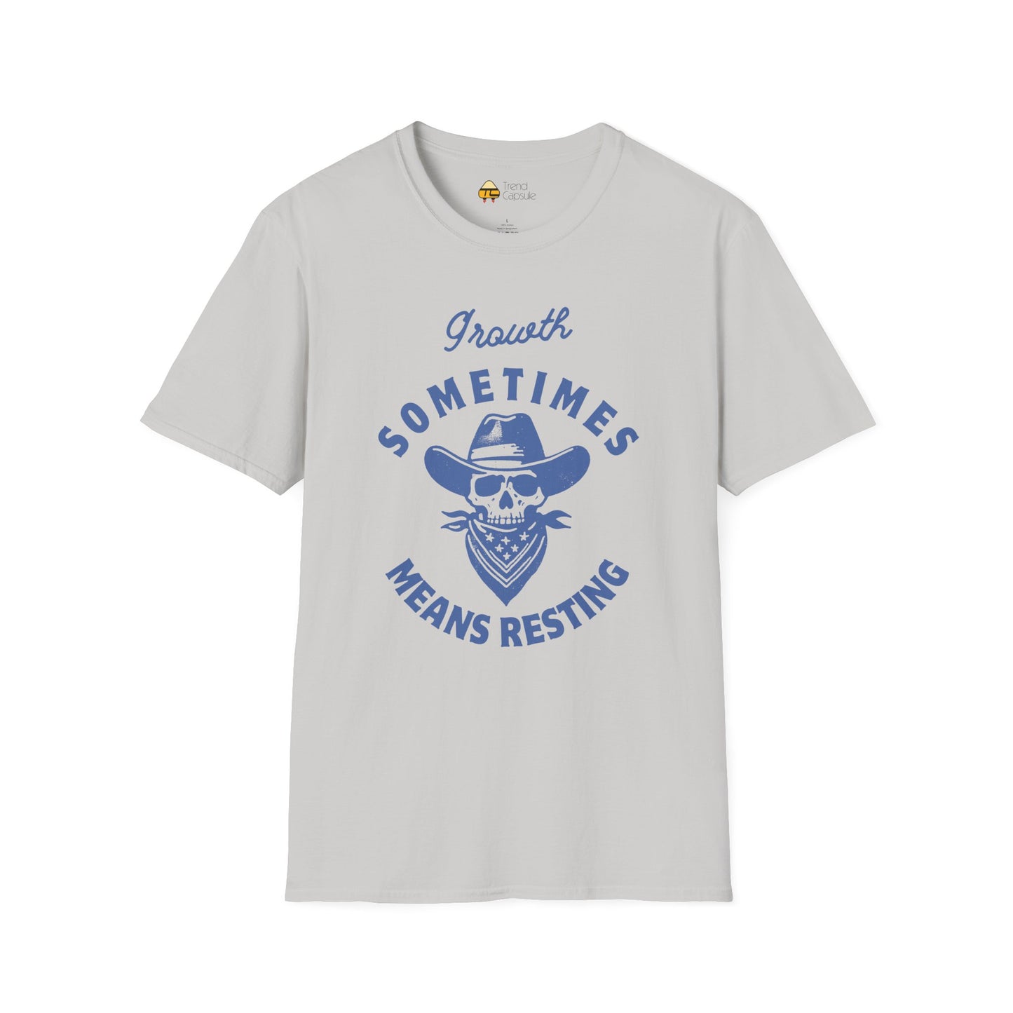 "Growth Sometimes Means Resting" Softstyle T-Shirt