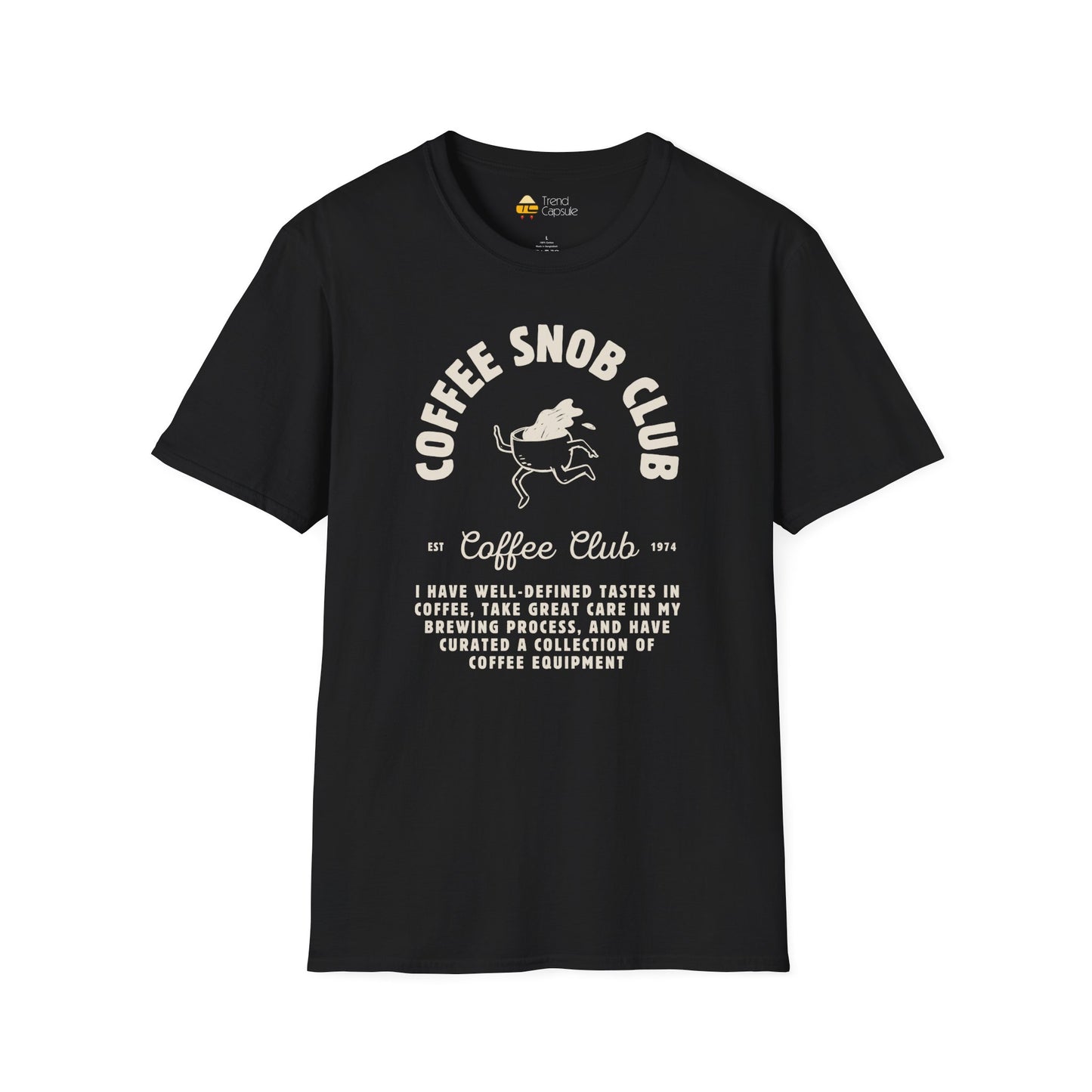 Coffee Snob Club Softstyle T-Shirt