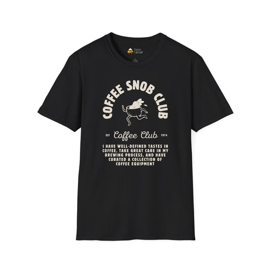 Coffee Snob Club Softstyle T-Shirt