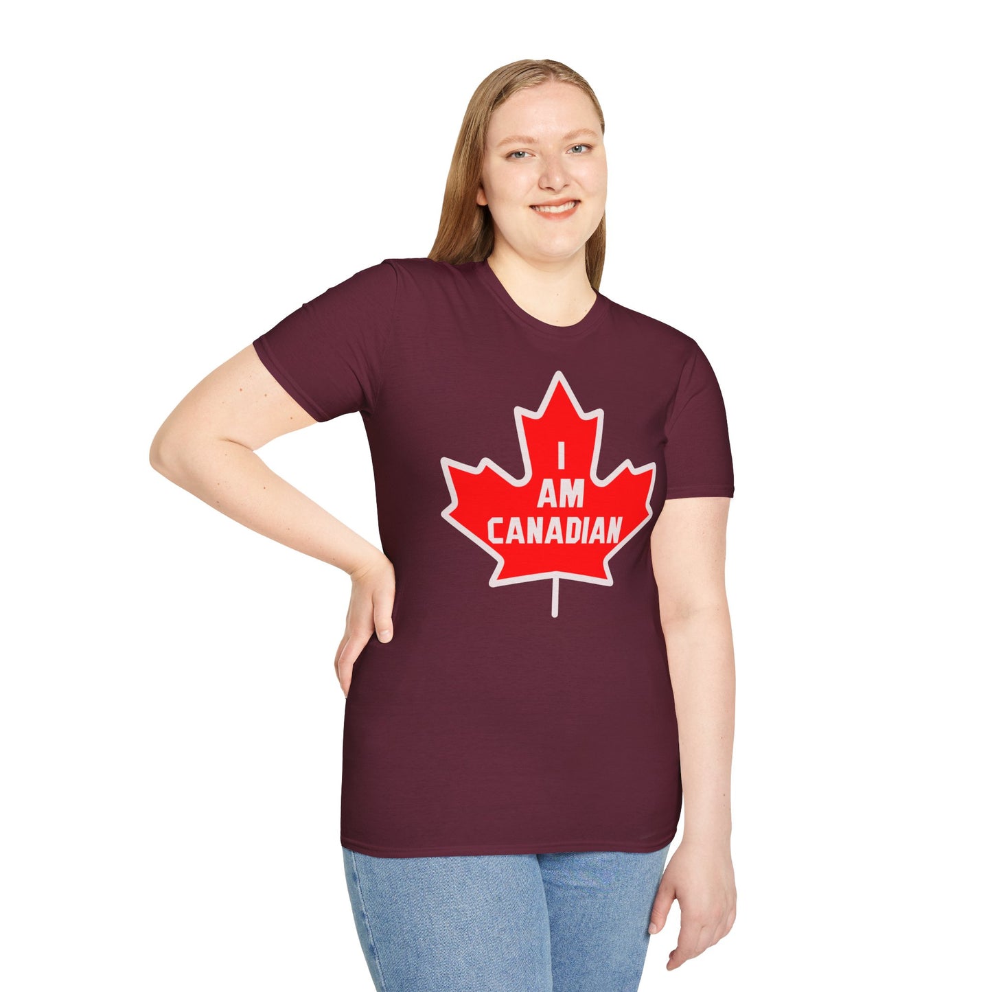 I Am Canadian Softstyle T-Shirt